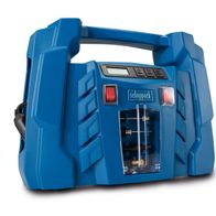 Scheppach tragbarer Kompressor mit LCD-Display und Anschluss für AC/DC