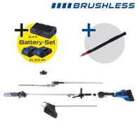 Brushless-Multifunktionswerkzeug mit Akku-Set inkl. Ladegerät und zwei Akkus