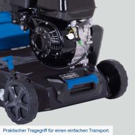 Praktischer Traggriff für einfachen Transport eines Scheppach-Handwerkzeugs