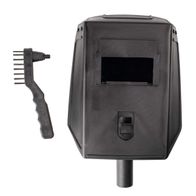 Scheppach-Werkzeugset mit Schutzbrille und Bürste