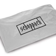 Abdeckhaube von Scheppach, gezeigt von der Seite auf weißem Hintergrund.