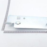 Einhängeplatte links geschw. von Scheppach, von der Seite fotografiert.