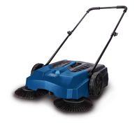 Scheppach Kehrmaschine mit breitem Kehrstreifen für präzise Reinigung