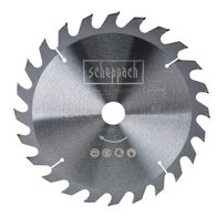 Scheppach Kreissägeblatt, Vorderansicht, 24 Zähne, Durchmesser 254 mm.