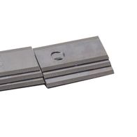 Scheppach-Mähmesser für Rasenmähroboter (Teil eines Satzes) – Detailansicht mit Loch