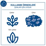 Die Akku Heckenschere BC-HT720-X von Scheppach eignet sich für verschiedene Zwecke: Çalılar (Hecken), Çitler (Zäune) und Gür çalılar (dichte Hecken).