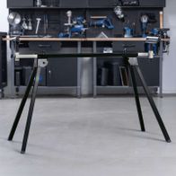 Untergestell für Kapsäge mit stabilen Auslegern und höhenverstellbaren Füßen für UUG1550-BE, Höhe 915 mm