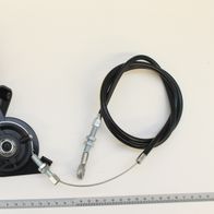 Hebel für Bürstengeschwindigkeit von Scheppach, Ansicht von oben.