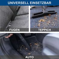 Der Elektro Nass-/Trockensauger VC50 Scheppach hat einen universellen Einsatzbar mit drei verschiedenen Aufsätzen: Fugen, Teppich und Auto. Diese Aufsätze ermöglichen eine flexible Reinigung verschiedener Oberflächen.