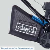 Scheppach-Korb mit 40-Liter-Fassungsvermögen für Arbeitsgeräte