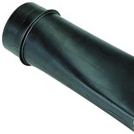 Ein schwarzer, zylindrischer Metallbehälter mit einem geriffelten Rand am oberen Ende. Artikelnummer: 294190_75206003_ha.