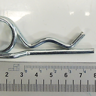 Scheppach Federstecker 4 mm mit Messskala und Griffstück