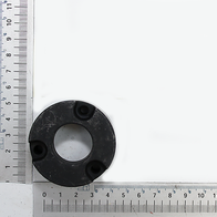 Scheppach Lagergehäuse mit integrierten Bohrungen und Maßband für präzise Vermessung