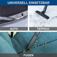 Der universelle Einsatzbar ist universell einsetzbar und eignet sich für Auto, Teppich und Fugen. Ideal für verschiedene Reinigungsanwendungen.