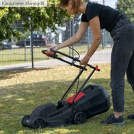 Personenbedienung und Handgriff für Scheppach-Elektrorasenmäher mit Klappfunktion