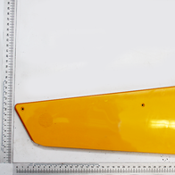 Sägeblattschutz von Scheppach, gezeigt von der Seite auf weißem Hintergrund.