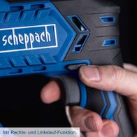 Scheppach-Werkzeug mit bidirektionaler Lauf-Funktion für präzises Arbeiten