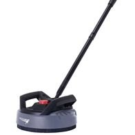 Scheppach Hochdruckreiniger mit rotem Knopf und schwarzem Griff. Modellnummer 783282.