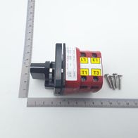 Scheppach-Terminalschalter mit Thermokontakten (T1, T2, T3, T8) für Hauptschalter