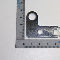 Scheppach Türscharnier mit zwei Bohrungen und einem Durchgangsloch für Montage