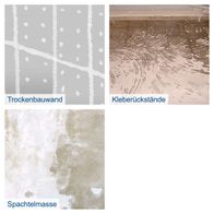 Der Wand- und Deckenschleifer DS200 von Scheppach kann Trockenbauwände, Kleberückstände und Spachtelmassen schleifen.