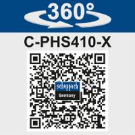 360°-Drehfunktion für präzises Arbeiten mit der Akku-Teleskop-Heckenschere C-PHS410-X