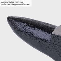 Abgerundetes Horn zum Abflachen, Biegen und Formen.
