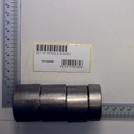Spindelbuchsen - Satz, Artikelnummer 72102500, drei zylindrische Metallteile, von der Seite fotografiert.