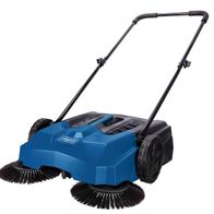 Scheppach Kehrmaschine mit breitem Kehrschild und Handgriffsystem