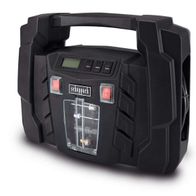 Mobiler Kompressor AirForce 5 Max von Scheppach, Ansicht von vorne.