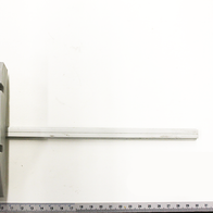 Querschneidlehre kpl. von Scheppach, gezeigt von der Seite.