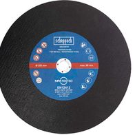 Scheppach-Metalltrennscheibe mit Abmessungen 355 x 25,4 x 3,2 mm, EN12413-zertifiziert