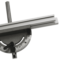 Querschneidlehre von Scheppach, seitliche Ansicht.