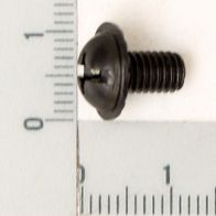 Scheppach-Linsen-Flanschkopfschraube M5x8, Schraubenkopf nach oben