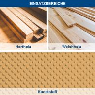 Holzarten Hartholz und Weichholz im Einsatzbereich für Holzverarbeitung