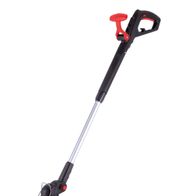 Elektro-Rasentrimmer EGT350 von Scheppach, gezeigt von der Seite.