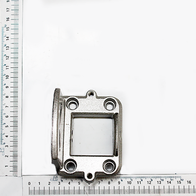 Scheppach-Schwenkkonsole-Bauteil mit Montageöffnungen und Aussparung