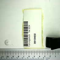 Scheppach Führungsstück (Teil 3004) mit Barcode und Beschriftung