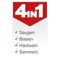 Werkzeuge für Saugen, Blasen, Häckseln und Sammeln