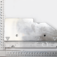 Verstellbare Anschlagskala für Maschinen mit Winkelmarkierungen (0°, 30°, 45°)
