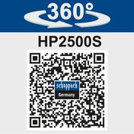 Der Scheppach HP2500S bietet eine 360°-Sicht für optimale Bedienung und Kontrolle. Inklusive Gummimatte und Fahrvorrichtung für einfache Handhabung.