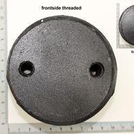 Scheppach-Schockdämpfer-Bauteil mit durchdrückbaren Löchern und Gewindeflächen