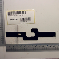 Sperrhebel von Scheppach, Artikelnummer 3901802040, Teil 30. Gezeigt von der Seite auf weißem Hintergrund.