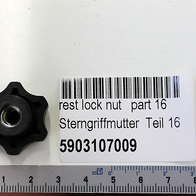Sterngriffmutter (Teil 16) für Scheppach-Serie, Teilnummer 5903107009
