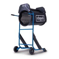Scheppach DIY-Rollsieb RS500 mit Transportwagen und Siebaufnahme