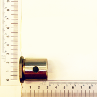 Buchse Ø30x30 von Scheppach. Die Buchse wird von links gezeigt.