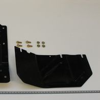 Schutzblech links kpl. Teil F1+F2+F3+F4 von Scheppach. Gezeigt von oben mit Maßstab.