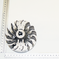 Scheppach-Schwungrad mit 110 mm Durchmesser, Detailansicht