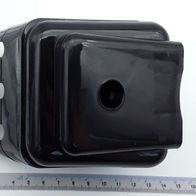 Luftfiltergehäuse von Scheppach, Ansicht von oben.