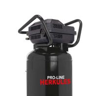 Kompressor Pro-Line PAC85L -14bar Herkules von Scheppach. Gerät von vorne gezeigt.